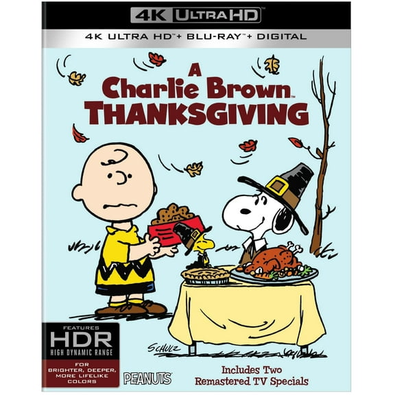 A Charlie Brown Thanksgiving (4K Ultra HD + BD) (4K Ultra HD + Blu-ray + Digital HD with UltraViolet) [UHD]