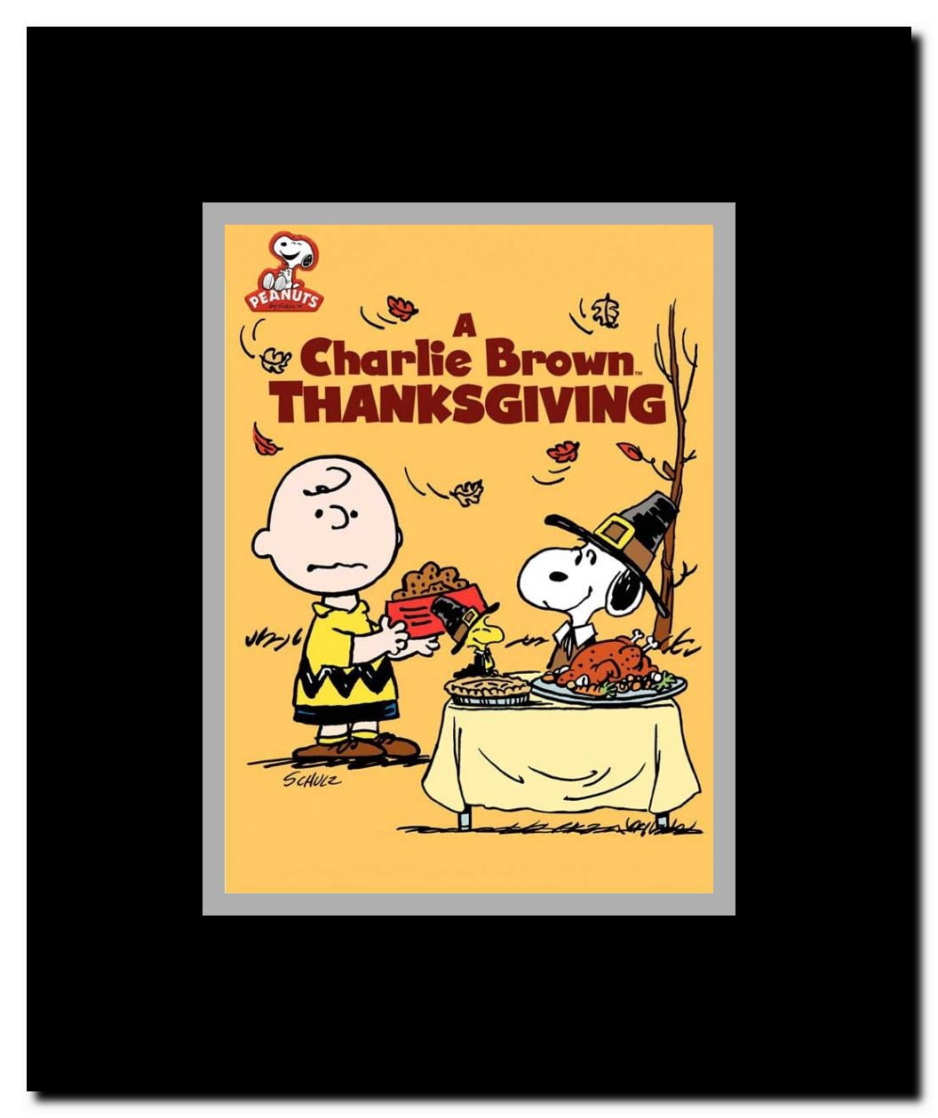 A Charlie Brown Thanksgiving Framed Movie Poster