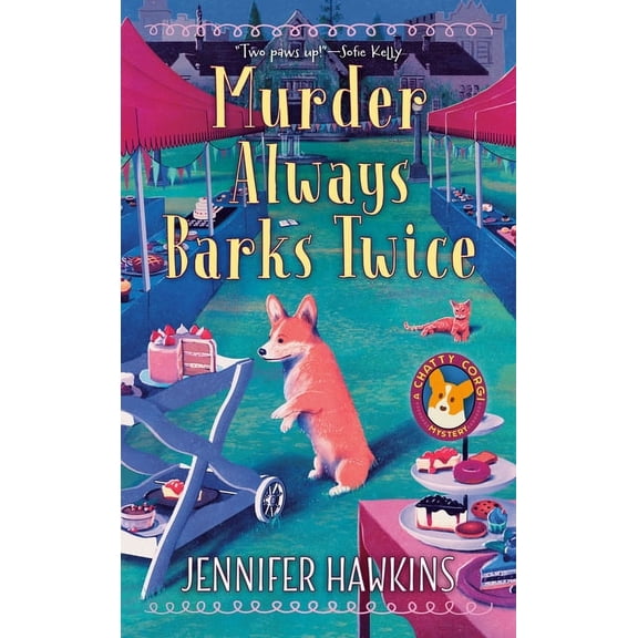 Pre-Owned A Chatty Corgi Mystery Murder Always Barks Twice, (Paperback)