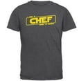 thumbnail image 1 of A Chef and a Geek Mens T Shirt Dark Heather X-LG, 1 of 1