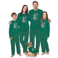 thumbnail image 1 of A Child Has Been Born For Us Matching Family Christmas Pajamas, Christian Family PJs, Plus Size Pajamas, Two Pockets, 1 of 7