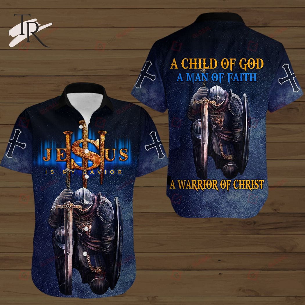 A Child Of God A Man of Faith A Warrior Of Christ All Over Printed ...
