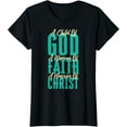 thumbnail image 1 of A Child Of God A Woman Of Faith A Warrior Of Christ Jesus T-Shirt, 1 of 3