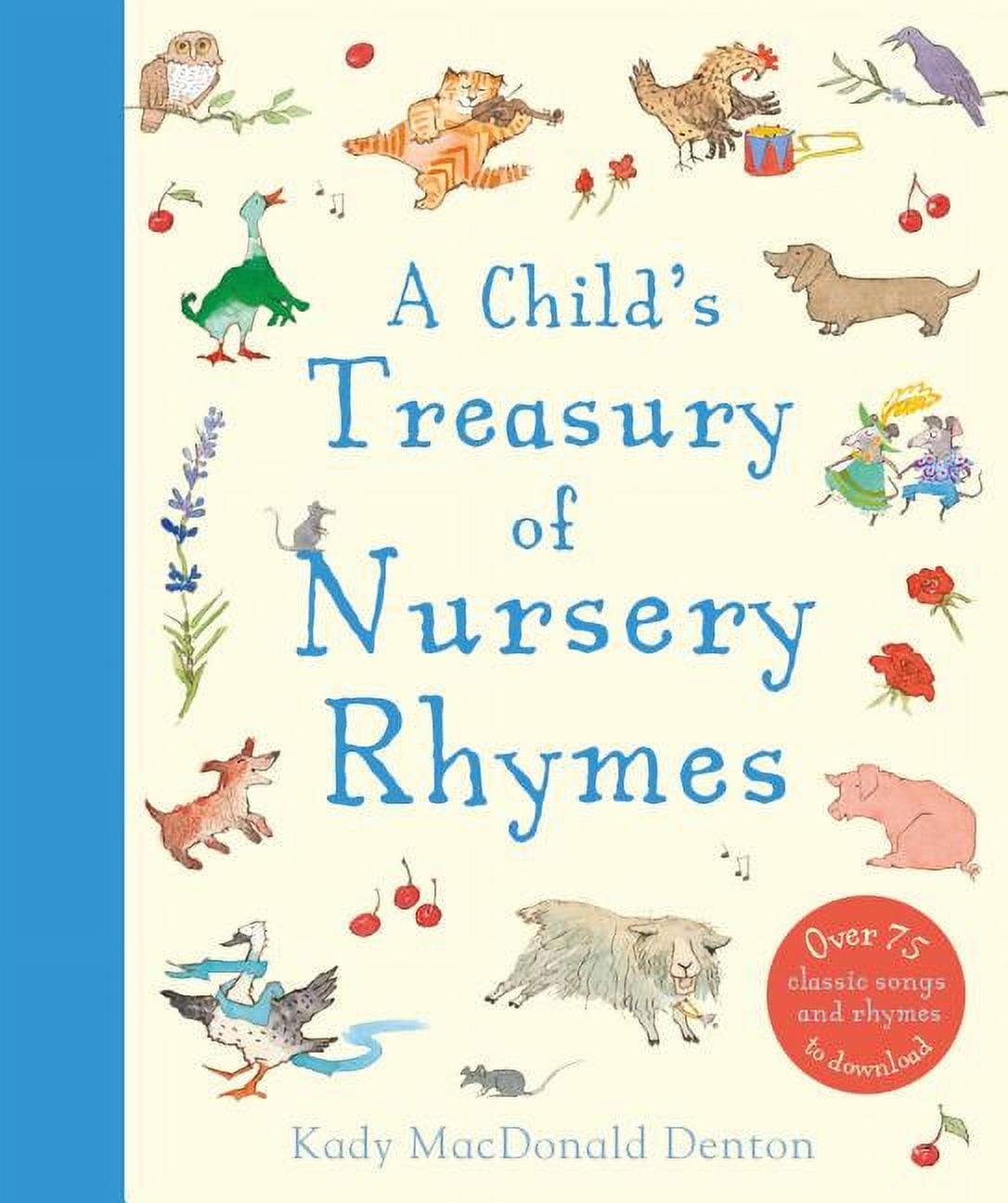 A Child's Treasury of Nursery Rhymes, (Hardcover) - Walmart.com