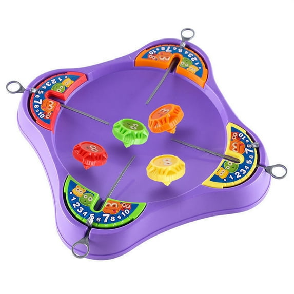 A Children Spinning Top Toy Pull Out Top Disc Multiplayer Competitive Suit For Kids Interactive Play Size 11.6X11.6X1.8 Inches Weight 0.88 Pounds