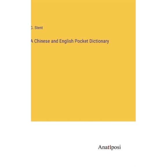 A Chinese and English Pocket Dictionary (Hardcover)
