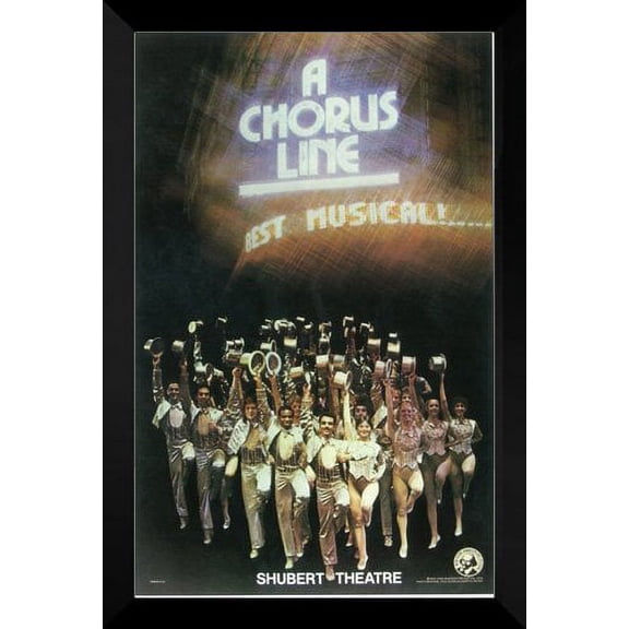 A Chorus Line - Broadway FRAMED 27x40 Broadway Poster