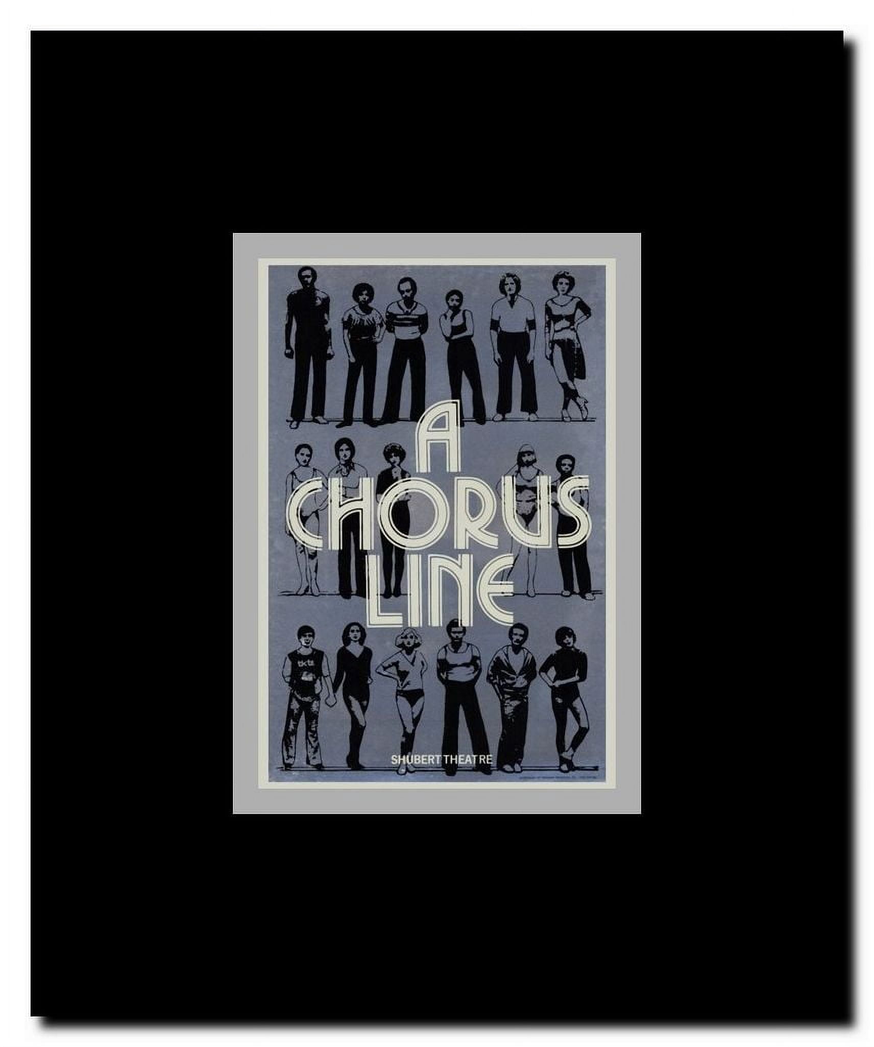 A Chorus Line (Broadway) Framed Movie Poster