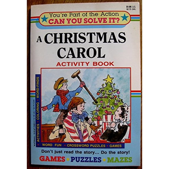 Pre-Owned A Christmas Carol Activity Book (Can You Solve It) Paperback