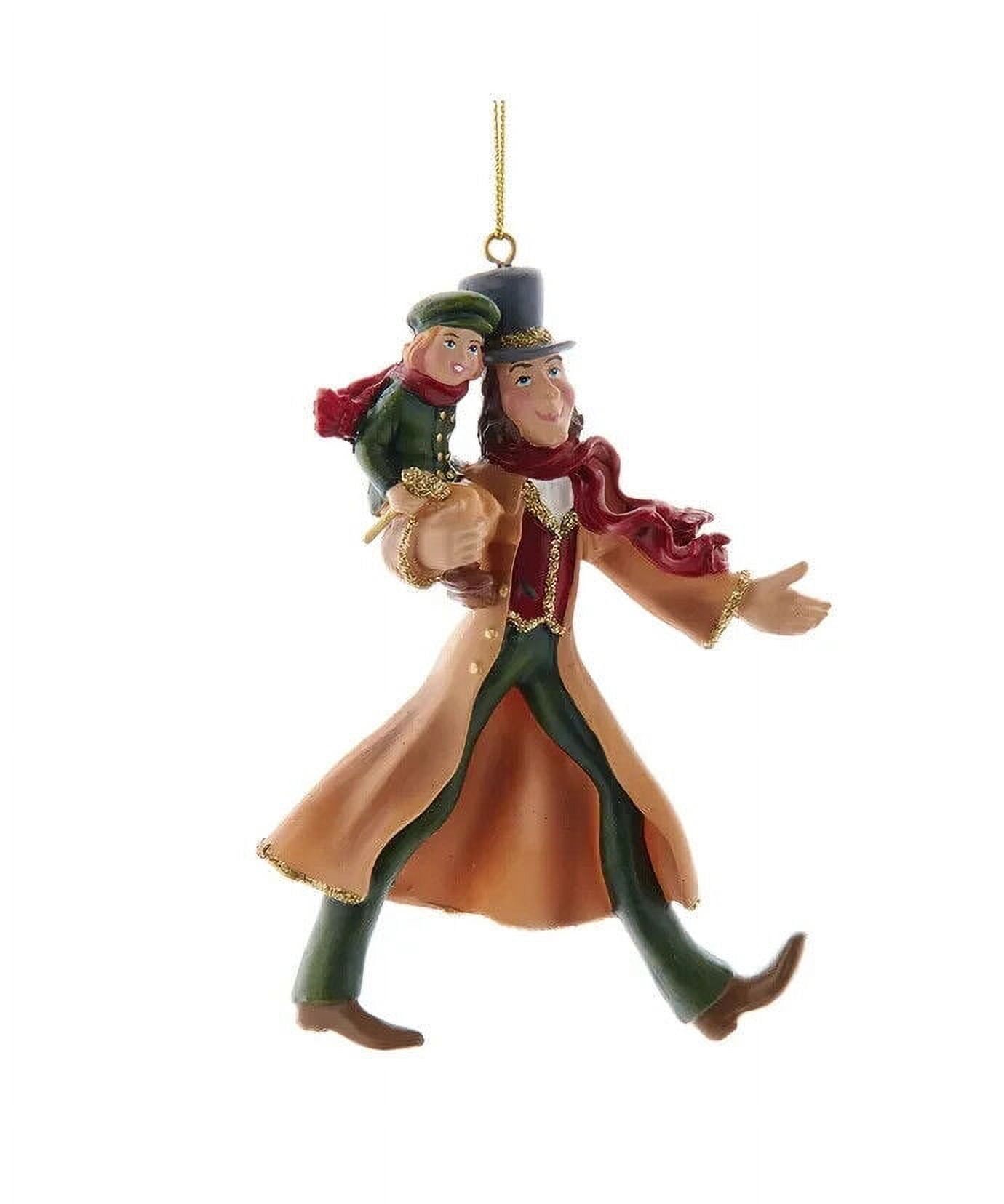 A Christmas Carol BOB CRATCHIT & TINY TIM Christmas Ornament, by Kurt