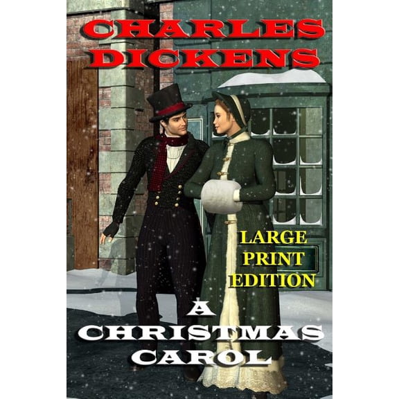 A Christmas Carol - Large Print Edition, (Paperback)