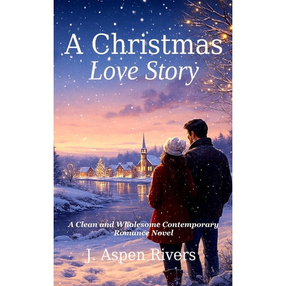 A Christmas Love Story: A Clean and Wholesome Contemporary Romance Novel, (Paperback)