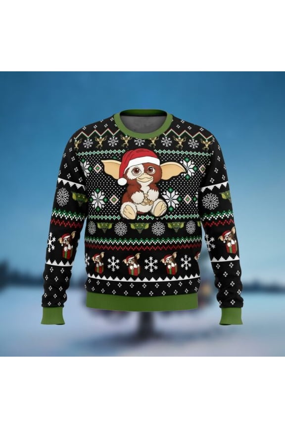 A Christmas Present Gremlins Ugly Christmas Sweater