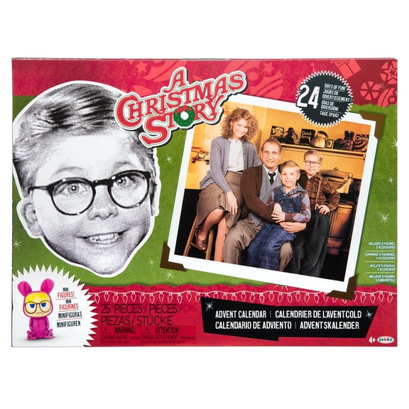 A Christmas Story Advent Calendar 24 days of Fun Collectible Surprises from The Movie A Christmas Story