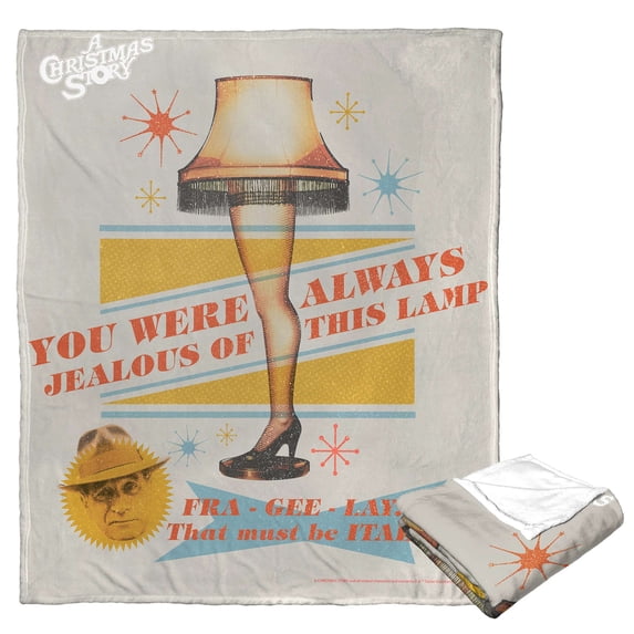 A Christmas Story Always Jealous Warner Bros Kids Silk Touch Throw Blanket, 50 x 60 inches