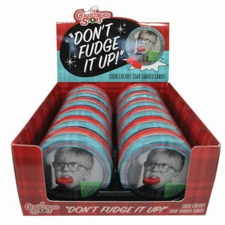 A Christmas Story Don’t Fudge It Up Tin Fudge 12 Count