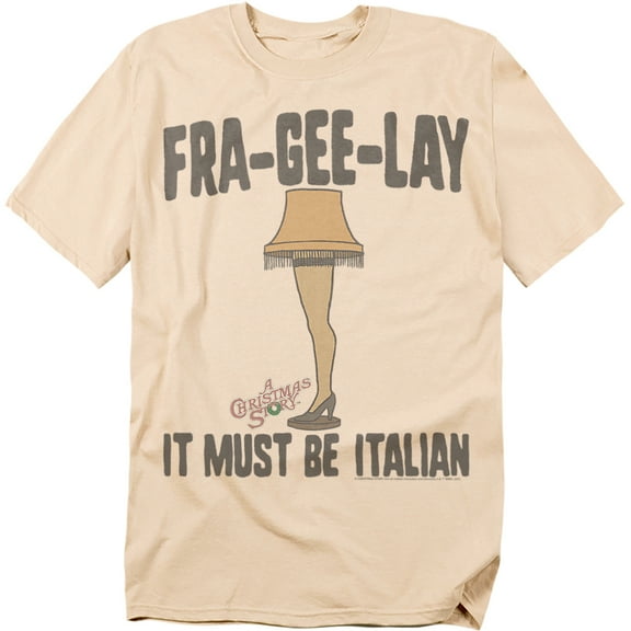 A Christmas Story T-Shirt Frageelay' Fragile Leg Lamp Unisex Graphic Tee for Men & Women