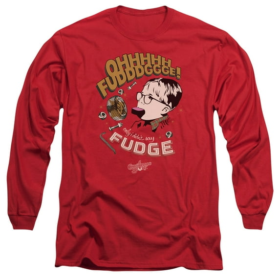 A Christmas Story - Fudge - Long Sleeve Shirt - Large