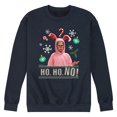 thumbnail image 1 of A Christmas Story - Ho Ho No Pink Bunny Suit  - Men's Crew Neck Fleece Pullover, 1 of 5