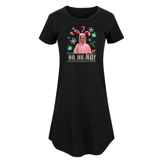 A Christmas Story - Ho Ho No Pink Bunny Suit - Women's Any Way Dress