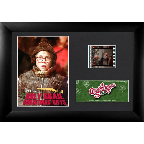 A Christmas Story (Holy Grail of Christmas Gifts) Minicell FilmCells Framed Desktop Presentation USFC6197