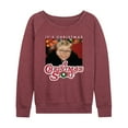 thumbnail image 1 of A Christmas Story - It's Christmas Ralph - Women's Lightweight French Terry Long Sleeve Shirt, 1 of 5