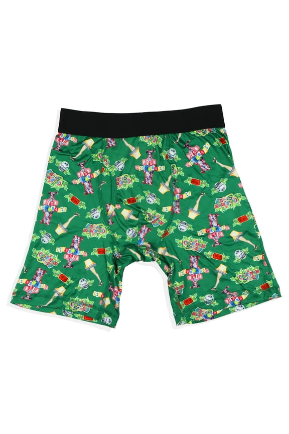 A Christmas Story Mens' Boxer Briefs Leg Lamp Oh Fudge Ralphie Classic Holiday 80s Movie Underwear