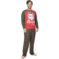 thumbnail image 1 of A Christmas Story Mens' Pajamas Ralphie 2PC  Raglan Long Sleeve Sleep Shirt Plaid Pajama Pant Set for Adults, 1 of 5
