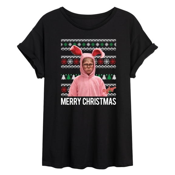 A Christmas Story - Merry Christmas - Women's Oversized T-Shirt