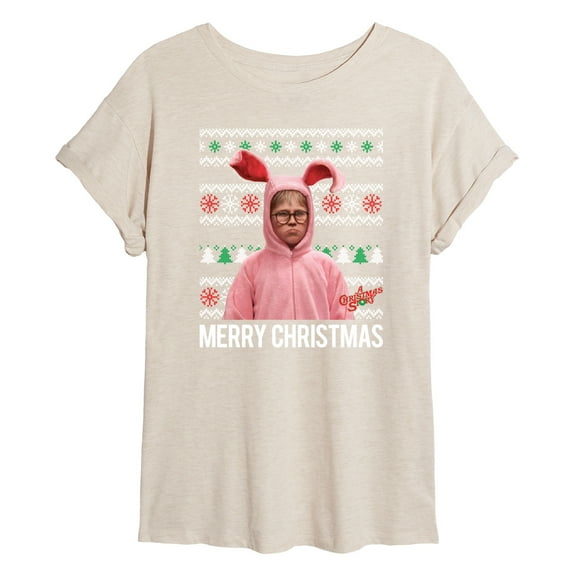 A Christmas Story - Merry Christmas - Juniors Ideal Flowy Muscle T-Shirt