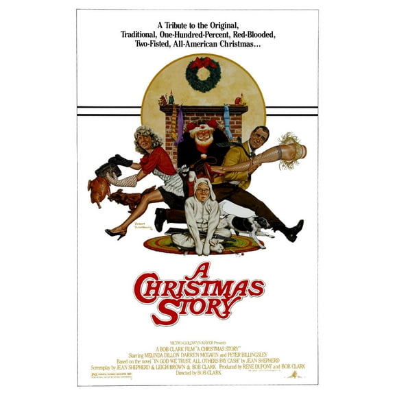 A Christmas Story Movie Poster 24x36 Art Decor Art Poster 24x36 Square Adults Best Posters