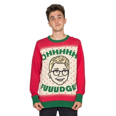 A Christmas Story OHHHH FUUUDGE! Ralphie Ugly Christmas Sweater