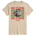 thumbnail image 1 of A Christmas Story - Oh Fudge Stacked - Men's Short Sleeve Graphic T-Shirt, 1 of 5
