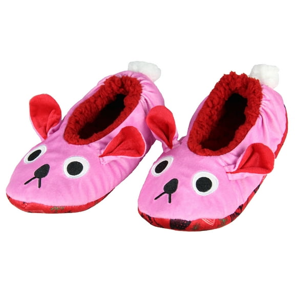 A Christmas Story Pink Bunny Slippers with No-Slip Sole For Women Men