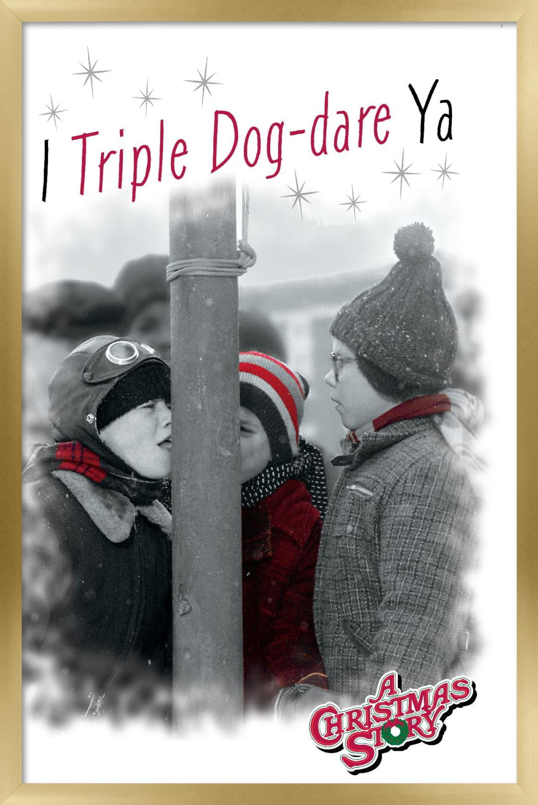 A Christmas Story - Pole Wall Poster, 22.375" x 34", Framed