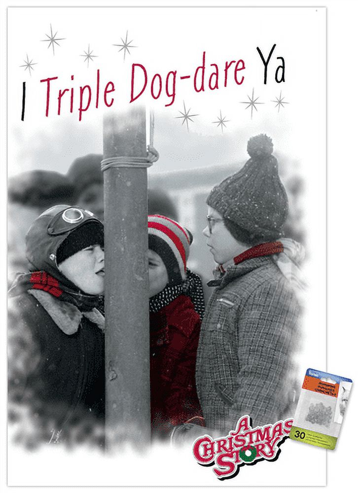 A Christmas Story - Pole Wall Poster with Push Pins, 22.375" x 34"