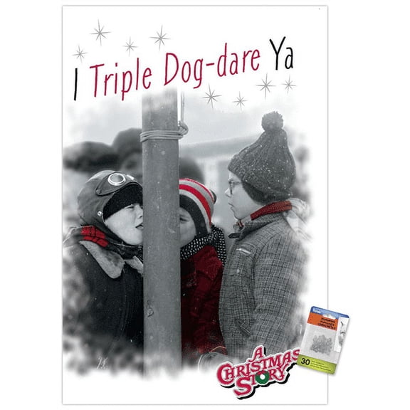 A Christmas Story - Pole Wall Poster with Push Pins, 22.375" x 34"