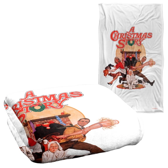 A Christmas Story Poster Silky Touch Super Soft Throw Blanket 36' x 58'
