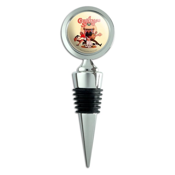 A Christmas Story Poster Wine Bottle Stopper
