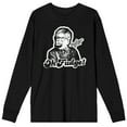 thumbnail image 1 of A Christmas Story Ralphie Oh, Fudge! Men's Black Long Sleeve Shirt-3XL, 1 of 1