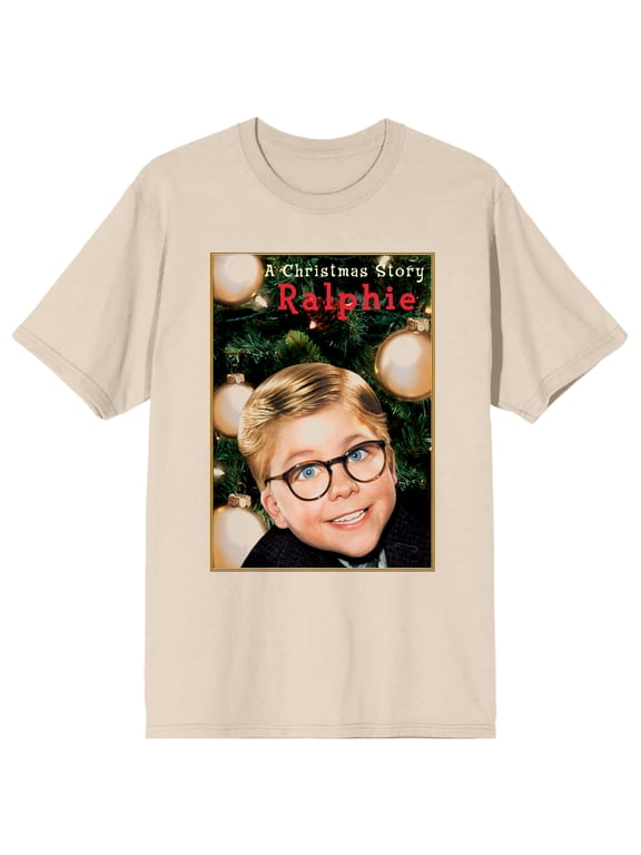 A Christmas Story Ralphie Poster Art Unisex Natural T-shirt-XXL
