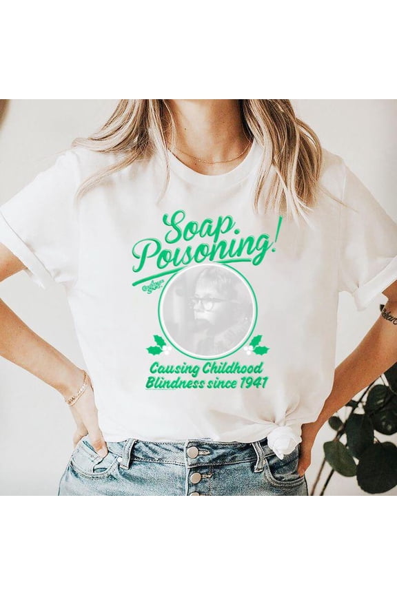 A Christmas Story Soap Poisoning Oh Fudge Funny Movie Scene T-Shirt Unisex, for men & women, up to size 5XL