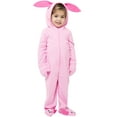 thumbnail image 1 of A Christmas Story Toddlers' One Piece Bunny Pajama Costume Union Suit Outfit, 1 of 3
