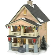 A Christmas Story Village Schwartz's House Lit Building, 7.36 Inch, Multicolor
