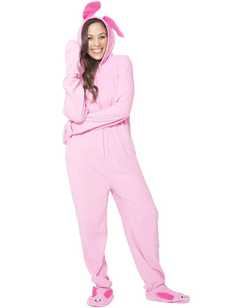 A Christmas Story Women's Adult Onesie Bunny Pajama Union Suit