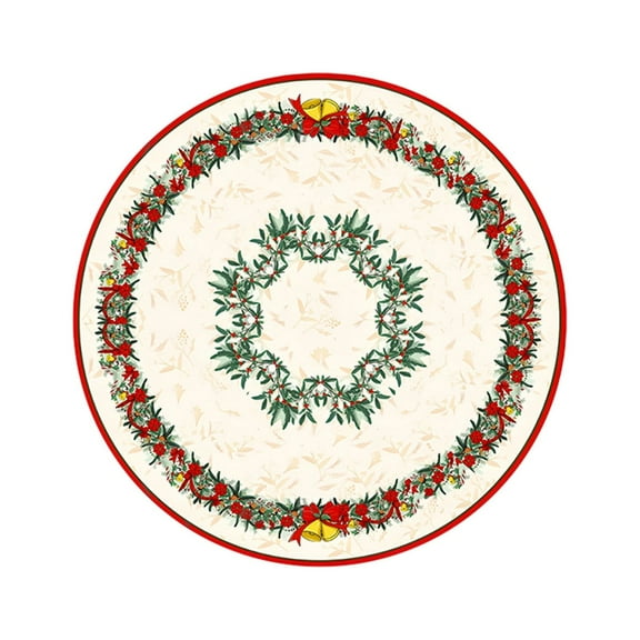 A Christmas Tree Skirt Velvet 80 Cm Diameter Santa Design For Home Holiday Party Decor