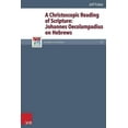 thumbnail image 1 of Refo500 Academic Studies A Christoscopic Reading of Scripture: Johannes Oecolampadius on Hebrews, Book 29, (Hardcover), 1 of 1
