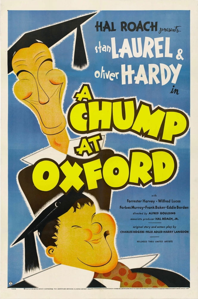 A Chump At Oxford Canvas Art - (24 x 36)