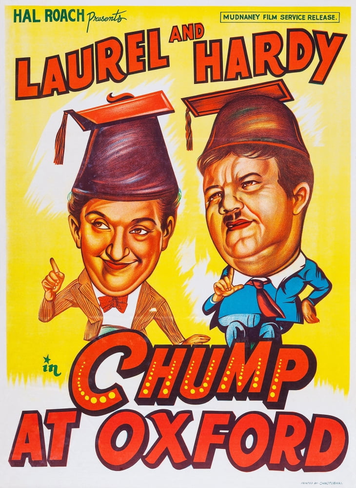 A Chump At Oxford Canvas Art -  (24 x 36)