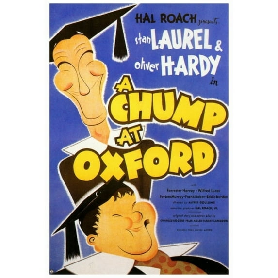 A Chump at Oxford Movie Poster Print (27 x 40)